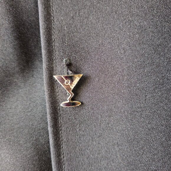 Vintage Casino Wear All Stars Black Shirt With Pole Dancer Applique XXL - Picture 5 of 7